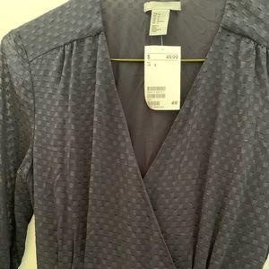 H&M new with tag wrap dress 3/4 sleeves.